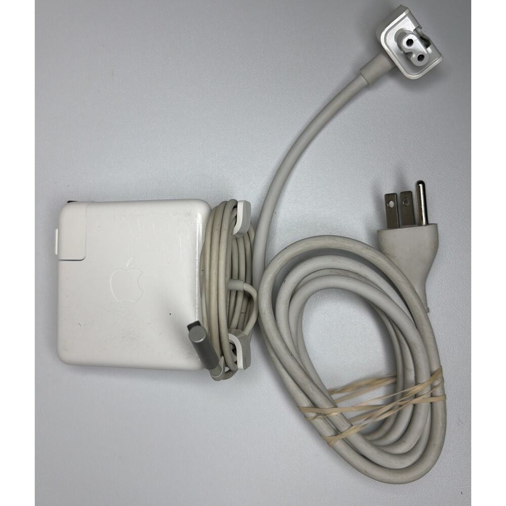 Genuine OEM Apple 85W MagSafe 1 Power Adapter A1343 L-Tip Charger w/ Extension